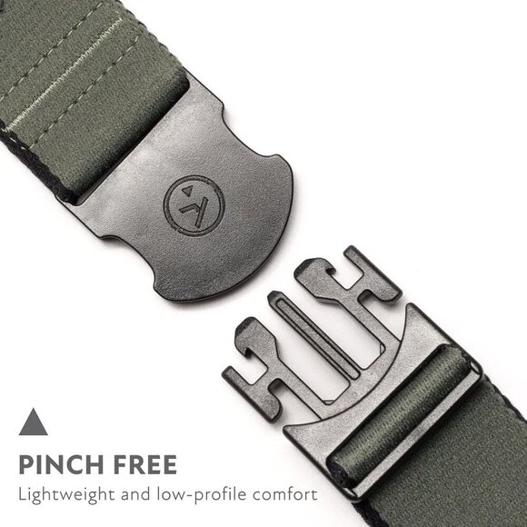 The Original Unisex Adventure Belt, Heavy Duty Elastic Webbing, Non-Metal Travel - Picture 2 of 9